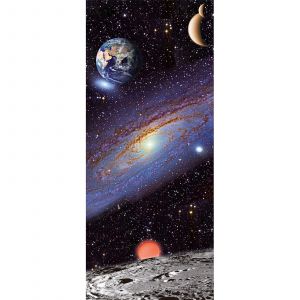 A.S. Creation Sticker de porte Espace Livingwalls 20022 - 91 x 211 cm