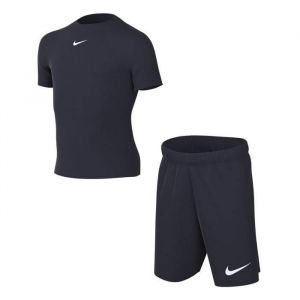 Nike Ensemble short de football dri-fit academy pro bleu enfant
