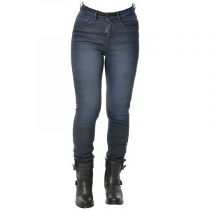 Overlap Jeans moto femme Jessy bleu- 30