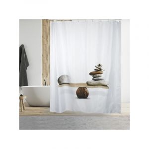 MSV Rideau de douche Polyester SPIRIT 180x200cm Multicolor - Multicolor