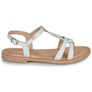 Les Tropéziennes par M. Belarbi Sandales enfant BACKLE Blanc - Taille 28,29,30,31,32,33,34,35