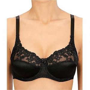 Naturana Soutien-Gorge De Tous Les Jours - Embo&icirc;tant Femme - Noir - 110D