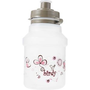 Polisport Gourde + porte-Gourde clair bouchon à clipser Birdy