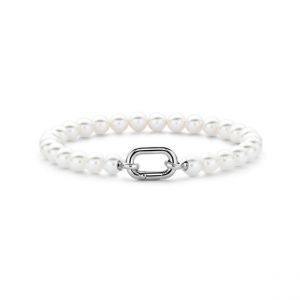 Ti sento Bracelet Femme - 23037PW Argent 925/1000 Blanc perle