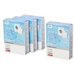 Bosch BOS00311600 - Lot de 4 détartrants d'origine pour machine à laver et lave-vaisselle