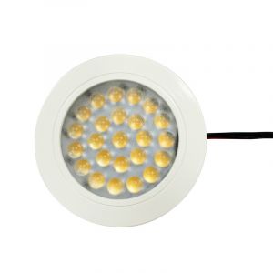 Barcelona led Spot encastrable ou saillie 2W 12V | Argent - Argent