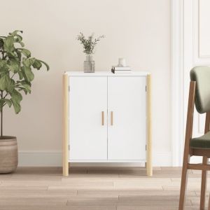 VidaXL Buffet Blanc 62x38x70 cm Bois d'ing&eacute;nierie