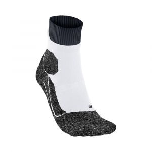 Falke RU Trail Chaussettes De Running Hommes - Blanc, Gris Foncé