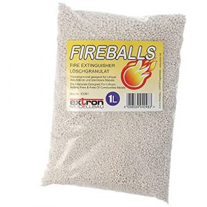 Boules de feu Granulat extincteur pour batteries au lithium, protection incendie, agent extincteur 1 litre