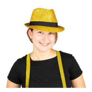 Ruedelafete Chapeau borsalino shiny or