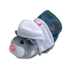 Giochi Preziosi Zhu Zhu Pets - V&ecirc;tements : Tenue en jean &agrave; capuche blanche