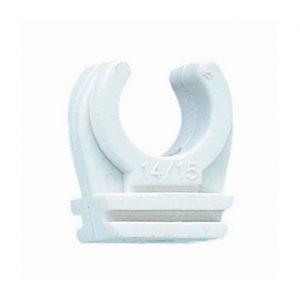 Index 100 colliers en plastique nylon simple (polyamide 6,6) insert en laiton M6. D. 16 - 18 mm - ABIN016