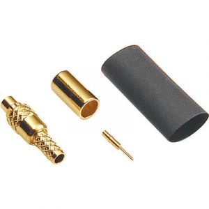 Bkl electronic Connecteur MMCX Mâle droit 0416502 à sertir 50 1 pc(s)