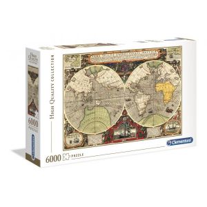 Clementoni Puzzle 6000 pièces : Carte antique