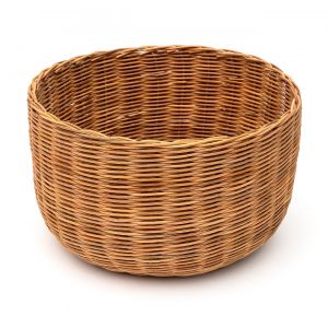 Panier tiss&eacute; en rotin ‐ rond, M