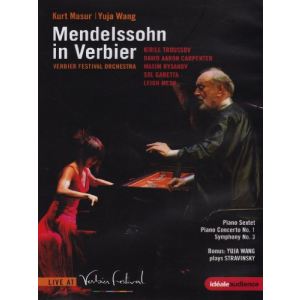 Kurt Masur / Yuja Wang - Mendelssohn In Verbier : Piano Sextet - Piano Concerto No. 1 - Symphony No. 3 (2009)