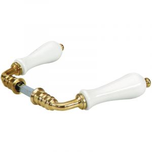 Mérigous Béquille double poire carré de 6mm finition laiton - V633211100G