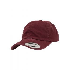 Flexfit 6245DCC - Unisexe Casquette &agrave; bas profile d&eacute;chir&eacute;e Maroon