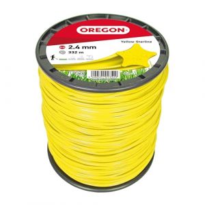 Oregon Fil débroussailleuse Etoile Nylon Jaune ø2.4mm/332m 69-455-Y 5400591013529