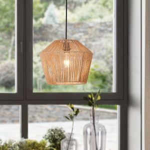 Suspension Sela 158 x 33 cm noir beige lux.pro