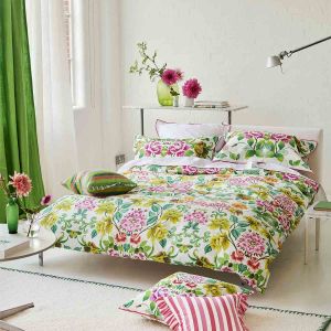 Designers Guild Housse de couette en percale de coton multicolore 140x200cm
