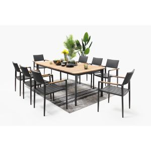 Wilsa Garden Ensemble table de jardin Piana