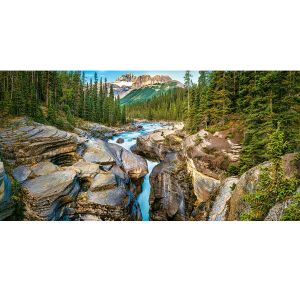 Castorland Puzzle 4000 pièces : Canyon Mistaya, parc national Banff, Canada Coloris Unique