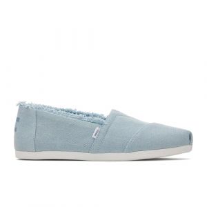 Toms Espadrilles en jeans dévalé à franges femme Alpargata