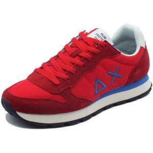 Baskets SUN68 Tom Solid rouge framboise - 41