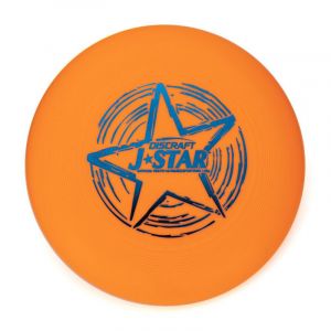 Image de Discraft Disque de lancer - Junior Star Orange 145 gr