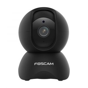 Foscam Caméra IP motorisée Wifi 5MP avec détection de mouvement intelligente - X5 Noir