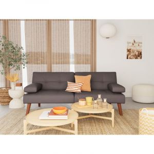 Bestmobilier - Philae - canapé convertible clic-clac 2 places - en simili