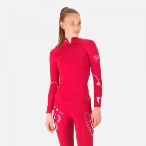 Rossignol Women's Infini Compression Race Top - Veste de ski de fond taille L, rose