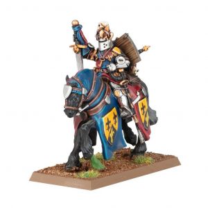 Games Workshop Figurine Warhammer ToW - Kingdom of Bretonnia État-Major de Chevaliers de la Quête