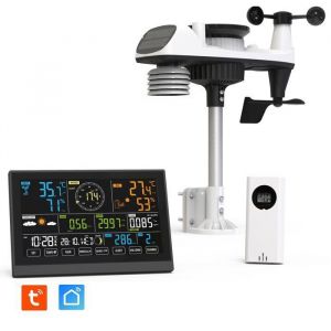Kit de Sécurité Connecté avec Caméra KYF CAM-026 + Sirène Extérieure Solaire Autonome
