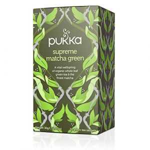 Pukka Supreme Matcha Green Lot de 20 sachets de thé vert matcha