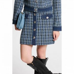 Morgan Jupe courte tweed multicolore femme - Taille 38