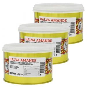 Olympos - Lot 3x Halva &agrave; lamande - Bo&icirc;te 400g