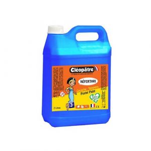Cl&eacute;op&acirc;tre - PGBB5-5 - Peinture Gouache N&eacute;fertari Baby - Cyan/Bleu Primaire - Bidon 5 L