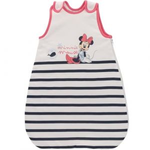DISNEY - Gigoteuse bébé Disney Minnie marinière - 100% Coton - Blanc