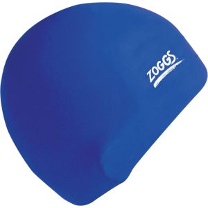 Image de Zoggs Bonnet de bain Silicone - Taille unique Bleu Bonnets de bain