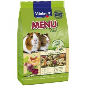 Vitakraft Menu Alimentation complète pour Cochon d'Inde - Lot de 3x4kg