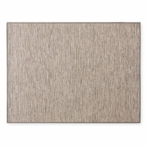 Oviala Tapis d'extérieur rectangulaire en polypropylène 200X290 cm TERRE
