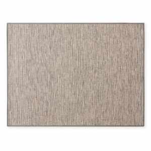 Oviala Tapis d'extérieur rectangulaire en polypropylène 200X290 cm TERRE