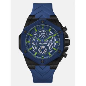Guess Montre Multifonction En Silicone