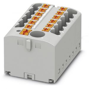 Phoenix contact PTFIX 6/12X2,5 GY 3273352 Bloc de distribution 0.14 mm² 2.50 mm² gris 8 pc(s)