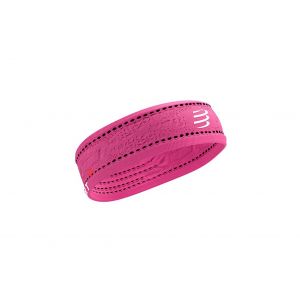Compressport Bandeau thin headband on off rose