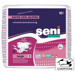 Image de Seni Super Quatro, taille Large - Carton 60 changes complets