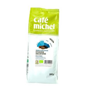 Caf&eacute; michel Caf&eacute; Ethiopie d&eacute;caf&eacute;in&eacute; grains 500gr