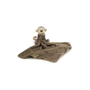 Jellycat Bashful monkey soother - l: 13 cm x l: 34 cm x h: 34 cm